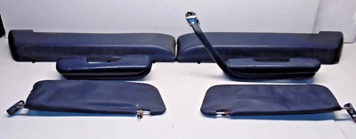 Mercedes Benz 380SL 1981 1972-85 R107 apoyabrazos - parasoles - equipamiento de bolsillos - S4 N Foto 1 de 4