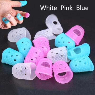 Silicone rubber Thumb Finger Tips Protector Grip Silicone Sleeve Anti-slip Burn - Image 1 of 4