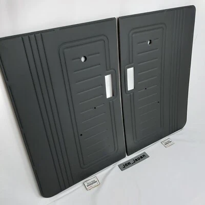 TOYOTA Genuine LAND CRUISER FJ40 BJ40 1969-1986 Door Panel Trim Board Set Gray - Image 1 of 4