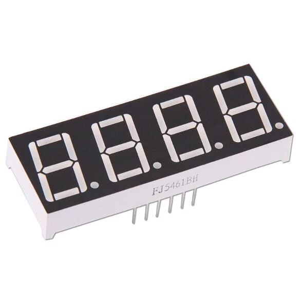 4-stellige 0.56" Anzeige Anode Rot 7-Segment Sieben Common LED Display - Bild 1 von 1