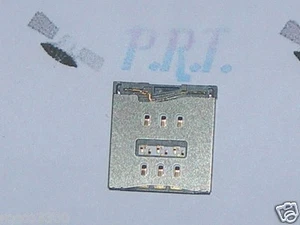 SUPPORTO LETTORE SIM CARD PER APPLE IPHONE 5 5G SLOT MEMORIA - Foto 1 di 1