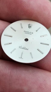 Rolex Cellini Lady Uhr 1866 Zifferblatt Silber - Bild 1 von 10