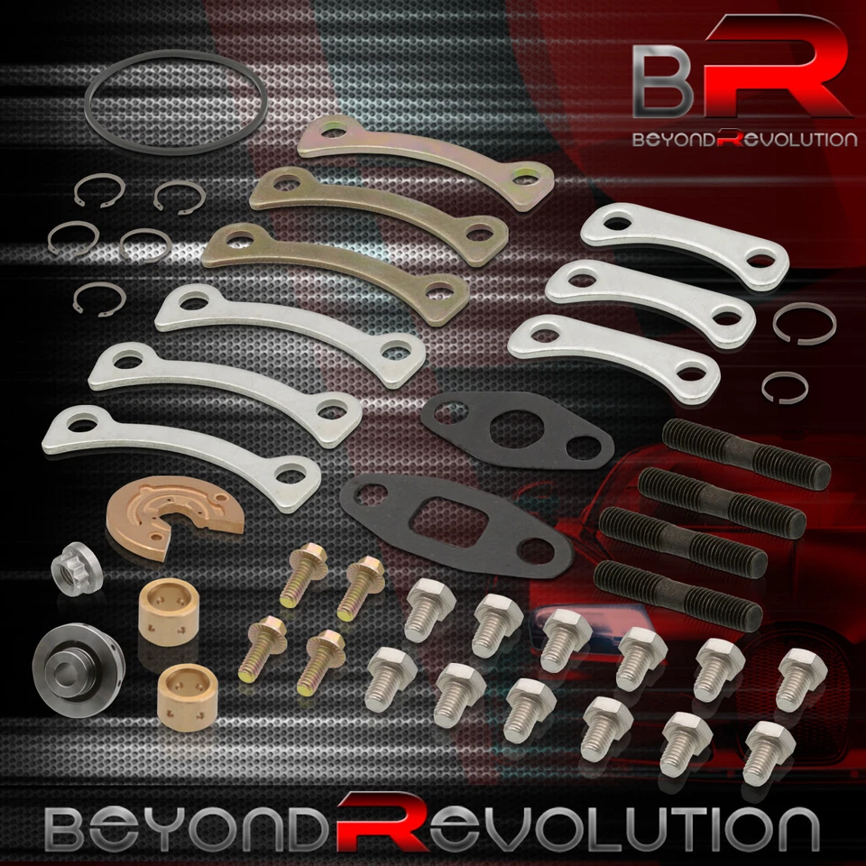 New Turbo Charger Internal Rebuild Rebuilt Parts Kit T3/T04E T3 Jdm Seal Bearing Foto 1 de 1