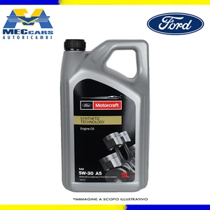 5Lt Ford F 5W30 Acea A5 Motorcraft Aceite Motor Sintético B5 WSS-M2C913-A / B/C - Imagen 1 de 5