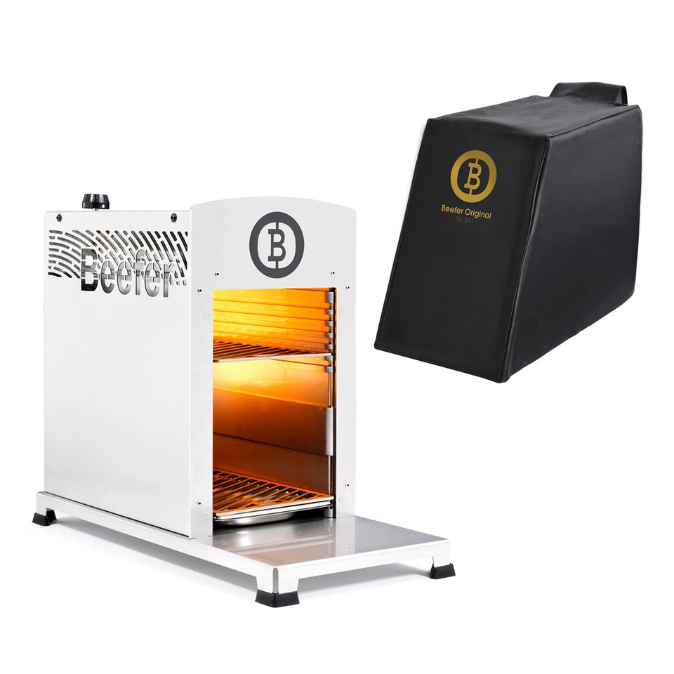 Beefer One Pro Hochtemperaturgrill Steakgrill Edelstahl Oberhitzegrill Abdeckung - Bild 1 von 1