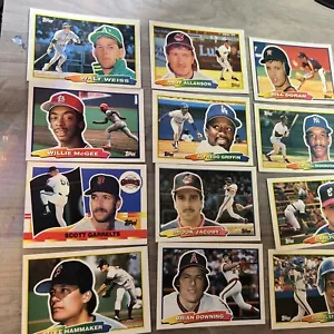 1988 Topps BIG BASEBALL Base Set Card Lot Of x37 ALL NM / MINT! - Picture 1 of 5