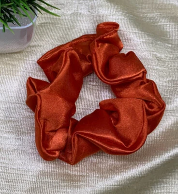 Corbatas elásticas crujientes para el cabello para mujeres y niñas - Paquete de 2 bandas elegantes Foto 1 de 4