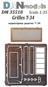 DANmodels DM 35518 - grid for covering of engine T-34, 1/35 - Picture 1 of 1
