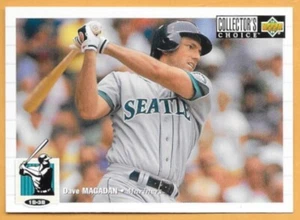 DAVE MAGADAN SEATTLE MARINERS #184 - CUBIERTA SUPERIOR A ELECCIÓN DE COLECCIONISTA CASI NUEVO - MONTADO 1994 - Imagen 1 de 2