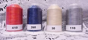 4 NEW different colors GUTERMANN miniking 100% polyester thread 1094 yd Spools - Picture 1 of 1