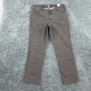 Pantalones de mezclilla Chicos para mujer 3 EE. UU. 16 negros adiciones pierna recta ajustada 36x31* nuevos con etiquetas - Imagen 1 de 18