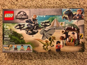LEGO Jurassic World Dilophosaurus on the Loose #75934 (168pc) BRAND NEW & SEALED - Picture 1 of 12