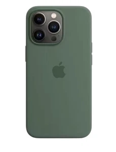 Silicone Case for MagSafe for iPhone 14 Plus - Olive  MQUD3ZM/A NEW Open Box - Picture 1 of 3