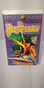 The Pagemaster VHS 1995 Clamshell Macaulay Culkin - Picture 1 of 2