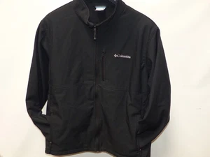 Columbia HERREN GR XXL Übergangsjacke Ascender Softshell Full Zip Mantel SCHWARZ 2XL - Bild 1 von 2