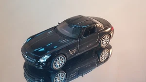 Mercedes Benz SLS AMG - Welly - Black - # 43627 - Bild 1 von 10