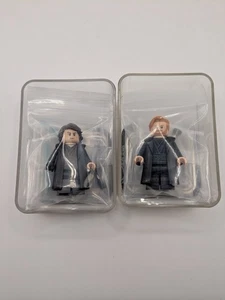 Jaka Brick X Coldblood Custom Anakin/Obi-wan Minifigures -  Black Variants - Picture 1 of 3
