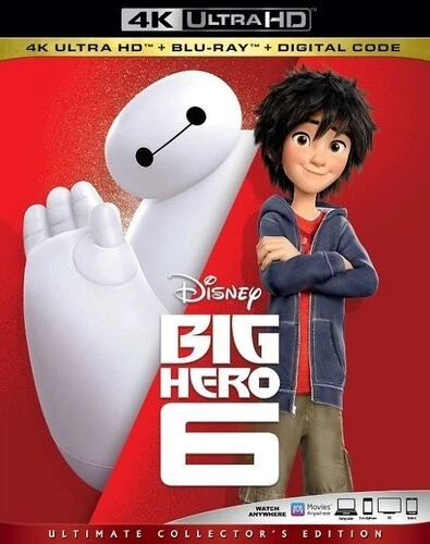 Big Hero 6 [New 4K UHD Blu-ray] With Blu-Ray, 4K Mastering, Dolby, Dubbed, Sub - Image 1 of 1
