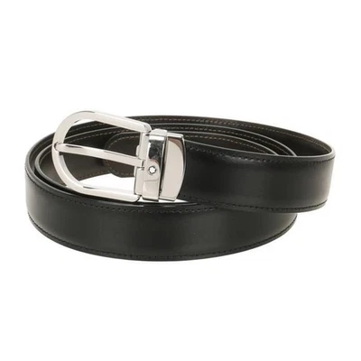 Montblanc Classic Men's Reversible Belt stamp: MB128135 69493250 - Image 1 of 4