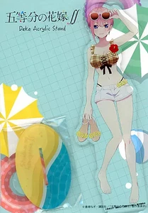 Ichika Nakano Big Acrylic Stand 7.9in The Quintessential Quintuplets Used - Picture 1 of 1