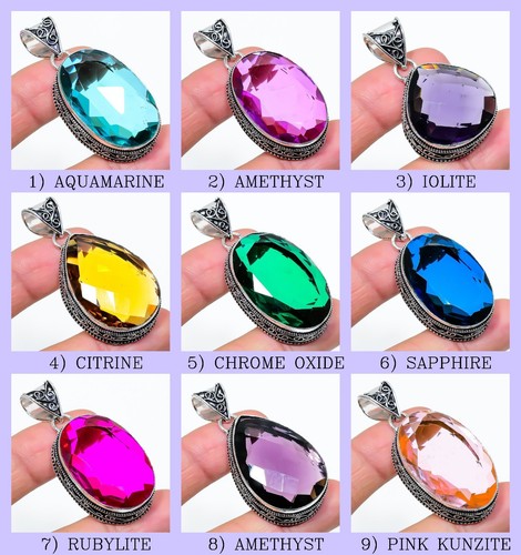 CHROME HEARTS Vendita giorno delle sorelle pietra canale set boho moglie ciondolo gioielli argento sterling 925