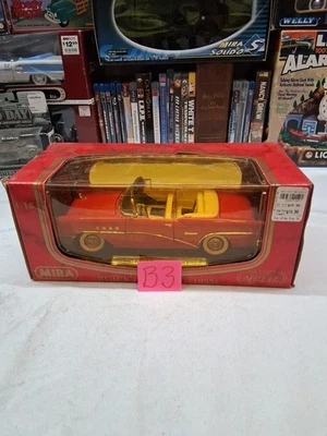 MIRA 1:18 1/18 BUICK CENTURY CONVERTIBLE 1955 Die-Cast diecast RED NIB 6134 NEW - Image 1 of 3
