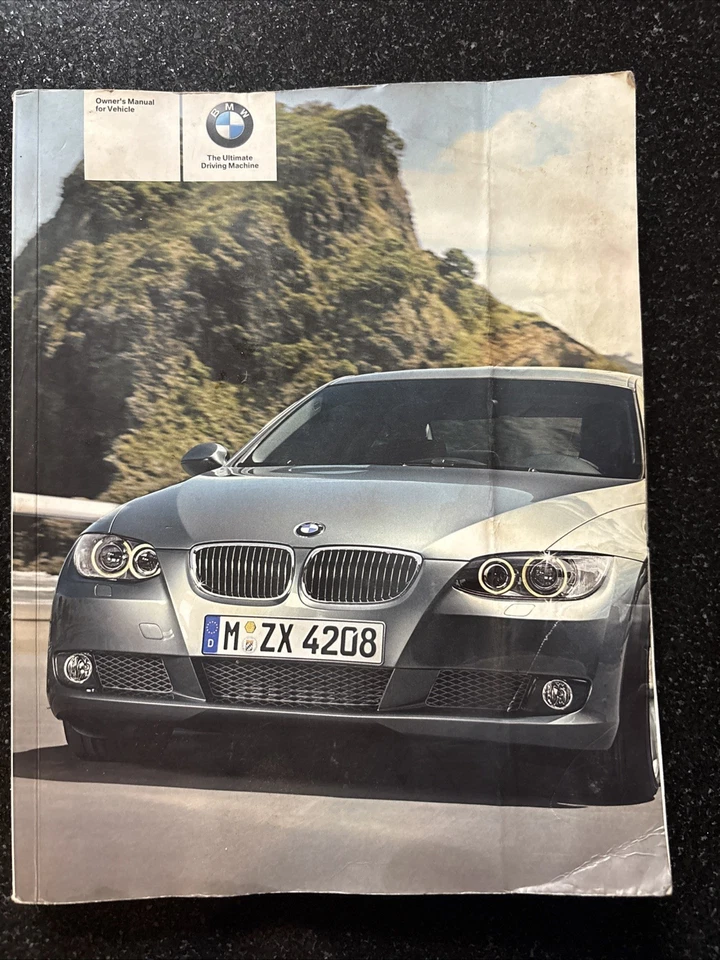 Libro BMW Serie 3 328i 335i 2007 2008 cupé manual del propietario 328xi 328 335 Foto 1 de 4