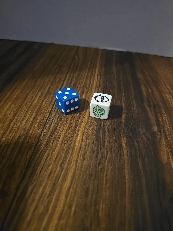 Monopoly Gamer Dados Super Mario Bros. Juego Die Repuesto ¡POW! Foto 1 de 1