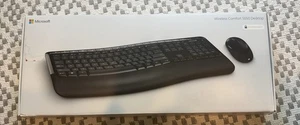 Microsoft Wireless Comfort Desktop 5050 Keyboard and Mouse Set **NO DONGLE** - Afbeelding 1 van 3
