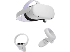 Gafas de realidad virtual - Meta Quest 2, 256 GB, Blanco, SIN PILAS NI PETACA - Imagen 1 de 8