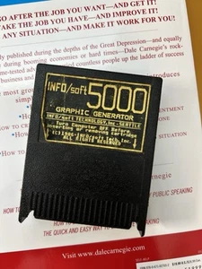 INFO/Soft 5000 Video Broadcast Cartridge for the Atari XL / XE Computers - RARE - Afbeelding 1 van 3