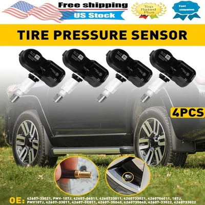 Set Of 4 Tire Pressure Sensor For Toyota 4Runner Scion Lexus ES350 42607-33021 Foto 1 de 4