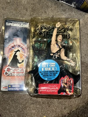 Figura de acción McFARLANE OZZY OSBOURNE 2003 con diorama nuevo sellado  Foto 1 de 2