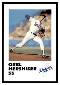 Los Angeles Dodgers Police Card #55 Orel Hershiser LB23 - Picture 1 of 2