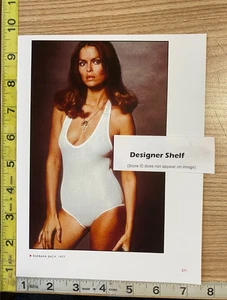 Barbara Bach & Pam Grier Sexy Studio Publicity 2 Scene Book Photograph - Picture 1 of 2