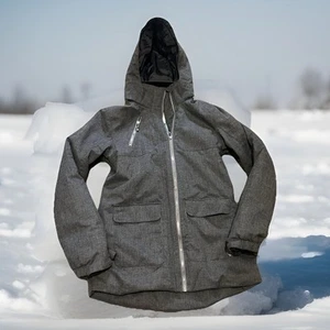 Obermeyer Boys Ski Jacket Grey XL Teen 18 - Picture 1 of 15