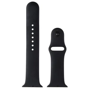 Apple (44mm) Sport Bande pour Montre Tout Séries 42/44/45mm Noir (M/L Only) - Photo 1 sur 3