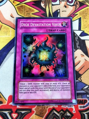 Deck Devastation Virus dr3-en178 (LP) Super Rare Yu-Gi-Oh! - Image 1 of 2