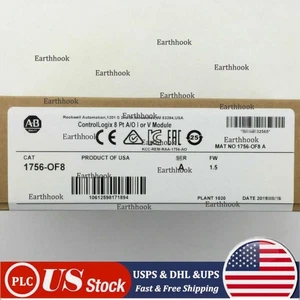 Factory Sealed AB 1756-OF8 SER A ControlLogix 8 Pt Output Module   US Free Tax - Picture 1 of 6