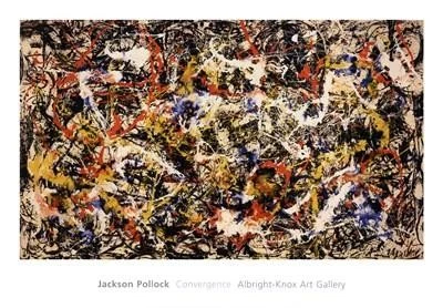 Jackson Pollock Convergence Open Edition - Image 1 of 1
