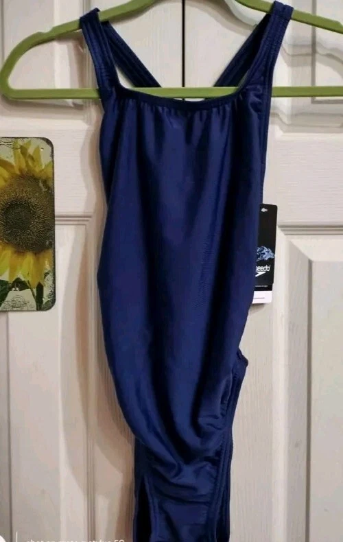 Speedo Swimsuit One Piece ProLT Women’s Solid Adult Team Navy 12/38 Cpix