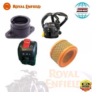 Adaptador Royal Enfield, módulo de interruptor LH RH y elemento de filtro AIr para bullet 500 - Imagen 1 de 5