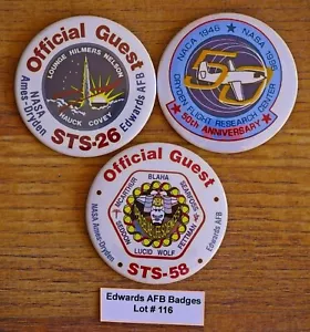 Lote #116 STS-58 50 años NASA Edwards AFB Edwards DE COLECCIÓN 1980-1990 - Imagen 1 de 5