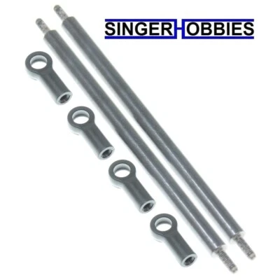 Eslabones superiores traseros REDCAT RER31204 (94 mm) (negro) (2 piezas) ASCENT FUSION/EVEREST HH Foto 1 de 2