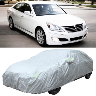 Full Car Cover Outdoor Sun Snow UV Protection Sedan For Hyundai Equus 2011-2016 Foto 1 de 4