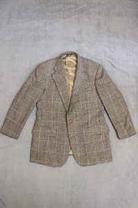 Vintage Ralph Lauren Polo University Club Blazer Jacke Hahnentritt Schurwolle - Bild 1 von 17