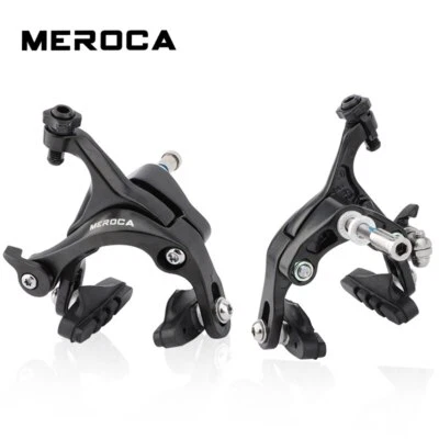 MEROCA Road Bike Dual Pivot C Brake Calipers Aluminum Alloy Bicycle Pull Caliper - Image 1 of 4