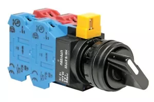 IDEC 22mm HW Heavy-Duty Selector Switch HW1S-5TF22N3 HW1S5TF22N3 - Picture 1 of 3