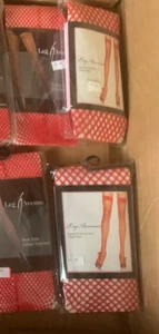 Sexy Leg Avenue Industrial Net Thigh Highs Style 9036 Red Fishnet Tights - Picture 1 of 1