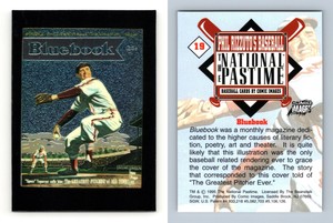 Bluebook #19 Phil Rizzuto's Baseball 1995 Comic Images Trading Card